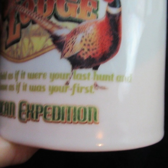 Vintage ad series Ringneck's Hunting Stonewear Soup mug - Picture 9 of 14